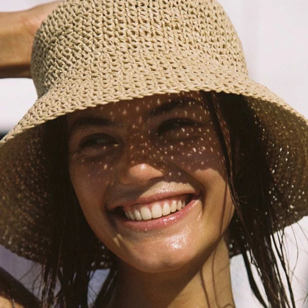 Vitamin A Black Crochet Hat - Picture 6 of 6